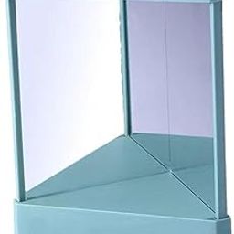 THE STYLE SUTRA Non Reversing Mirror Cosmetic Mirror for Facial Correction Table Living Room S Dark Green-20