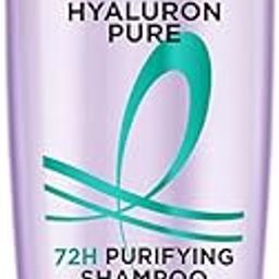L’Oréal Paris Hyaluron Pure 72H Purifying Shampoo, For oily scalp & dry hair with salicylic and hyaluronic acid, 200 ml-8