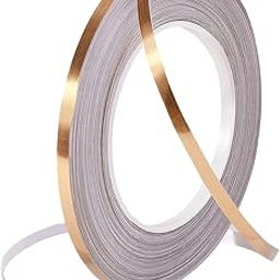 (Gold, 50m * 1cm Tile Stickers Waterproof Self-Adhesive Floor Sealing Strip Golden Line Border Sticker Wall Seam Sealing Tape Decoration for Living Room Kitchen Bathroom Bedroom-image-24