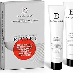 De Fabulous Reviver Shampoo & Masque 75ml - Travel Pack of 2 |All hair types | Scalp Health | Sulphate Free (Reviver Shampoo & Treatment- Travel Pack 75ml)-16
