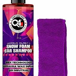 Q4 EVER Ultra Premium Snow Foam Car Shampoo with Microfibre Cloth- 525 ML | Q4 Premium Product-image-35