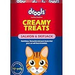 Drools Creamy Lickable Cat Treats Salmon & Skipjack 25Pcs, 375G Pack, All Life Stages-image-56