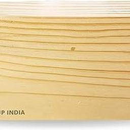 Streetup India® Wooden Yoga Block With Eco-Freindly Pine Wood| Non-Slip Workout Block|Extra Large 9X5X3 Inches (Set of 1)-image-59