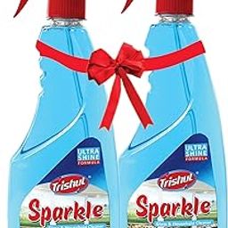 Trishul Sparkle Glass And Household Cleaner With Shine Booster | Pro Glass | Multi Surface Cleaner | Disinfectant | 500ml | Pack of 2-image-57