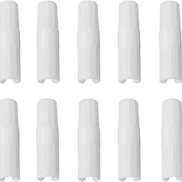 HASTHIP® 10pcs Sheet Clips Fastener Sheet Holders Keep The Bed Sheets Smooth and Tight Fit for Various Mattresses with Raised Edge (White)-10