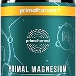 Magnesium Supplement Complex 310mg by Primal Harvest with Magnesium Glycinate, Citrate, Malate, and Zinc 120 Capsules-image-68