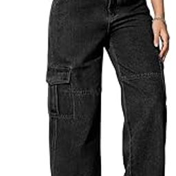 Women Cargo Jeans | Women,s Cargos-Pants | (Women's) Denim Cargo's Pants || Cargo,s for Woman || Oversized-Jeans for Woman's || Loose Jeans Pant for Woman,s-image-107