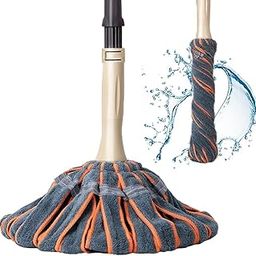 Vileda Microfiber Twist Mop for Floor Cleaning - Squeeze Stick, Durable, Easy to Use Cleaner, Effective Poocha for Hardwood, Tile, and Laminate Cleaning.bx1-image-5
