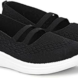 Women's Casual Knitted Sole Comfortable Slip On Sneaker-picture-38