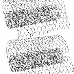KONTONTY 1roll Floral Wire Netting for Flower Arrangement Durable and Sturdy Chicken Wire Mesh for DIY Crafts and Home Decor Easy to Use and Clean-image-59