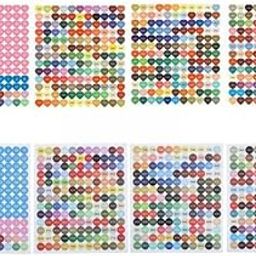 TRENDYNEST® 2x8x Color Card Diamond Painting Storage Label Stickers for Diamond Painting Heart Round | Crafts | Needlecrafts & Yarn | Embroidery & Cross Stitch | Hand Embroidery Kits-image-28