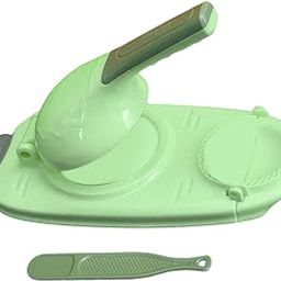ATORSE Manual Dumpling Maker Utensils Dumpling WraABS er for Baking Kitchen Pancakes Green-image-18