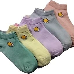 Multipack Cotton Ankle Socks for Women - Comfortable & Stylish Ladies Socks, Perfect for Girls Combo Pack 5 Pair Socks-image-28