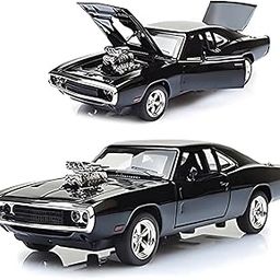 Royals hub Fast & Furious 7 Model Car Sports Car 1:32 Exclusive Alloy Metal Pull Back Die-cast Diecast Metal Pullback Toy with Openable Doors & Light Music Toys for Kids【Colors as Per Stock】-image-71