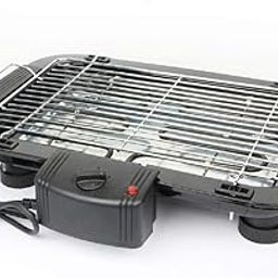 Saiyam Electric Barbecue Grill 2000W Tandoori Maker Adjustable Temperature Control Indoor Smokeless Barbeque Grill (Black)-28