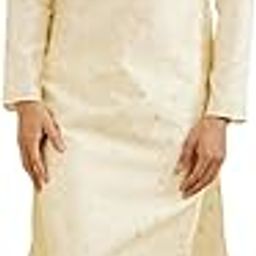 Men's Art Silk Self Design Kurta Set (2pcs)-picture-54