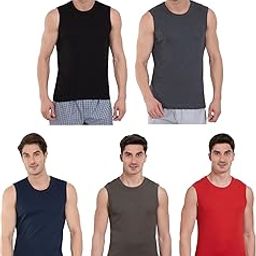 Men's Solid Regular Fit Vest-image-41
