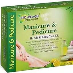 BIO-REACH Manicure & Pedicure Hands & Foot Care Kit For Men & Women 180gm-45