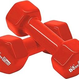 Body Maxx Vinyl Coated Dumbbells (1 KG X 2 PC (2KG))-image-31