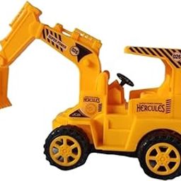 All Rounder Hercules Jcb Remote Control Wireless Construction Excavator Toy For Kids Buldozer - Yellow-image-7