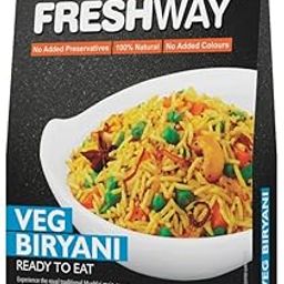 Freshway Pack of 2 (Veg Biryani & Veg Biryani) Ready to Eat Freeze Dried with No Added Preservative & Colors-image-63