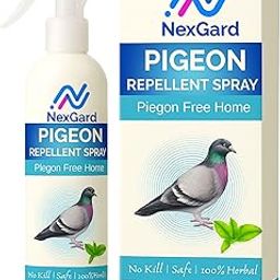 NexGard Herbal Pigeon Repellent Spray – 200ml | 100% Herbal and Natural Pest Control with Plant-Based Oils | Safe for Kids, Pets, and Plants | Non-Toxic | Repels Without Killing-image-102