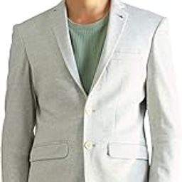 Men's Slim Fit Smart Knit Blazer-image-72