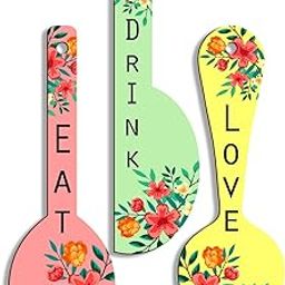 Sehaz Artworks Wall Decor Items for Bedroom | Home Decor Items for Living Room | Kitchen Hanging Decor | Kitchen Decor Items | Kitchen Wall Hanging - Spoon-0009-31