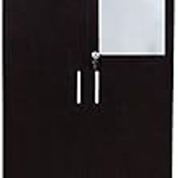 DeckUp Cove 2-Door Engineered Wood Wardrobe with Mirror (Dark Wenge, Matte Finish)-image-73