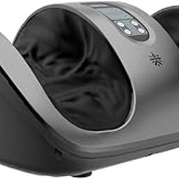 Cult Electric Relax Foot Massager With Shiatsu & Vibration Therapy, 4 Automatic Programs, Enhances Blood Circulation, Pain Relief Foot Massager,Grey-image-63