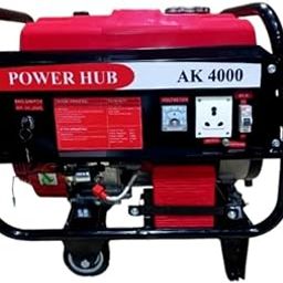 POWER HUB AK4000-3000 Watts OR 3KW Powered Self Start Generator With Heavy Duty Engine|Home & Commercial Use|Petrol Generator|Life Time Spare Support & Service|1 Year Fully Warranty-image-50