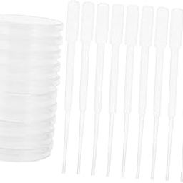 GLEAVI 1set Plastic Petri Dishes Lids and Pipettes for Cell Culture and Laboratory Experiments Dishes Pipettes-image-4