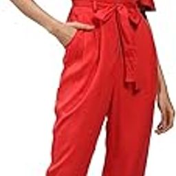Red Front-Zip Jumpsuit-21