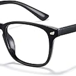 ARICKS Blue Light Blocking Glasses Gaming Filter Transparent Square Eyeglasses for Eye Protection Men Women, Computer/Tablet/Laptop/Mobile/TV, Anti-blue & Anti eyestrain-image-79