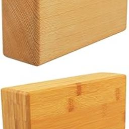 SECRET DESIRE Yoga Block Professional Practical Support Brick for Home Gym Pilates Workout Wood-image-90