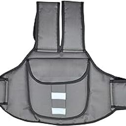 Crawl'in Kids Adjustable Safety Harness Belt For Kids/Babies Vehicle Motorcycle Ride Strap For Two Wheeler-Grey-image-18