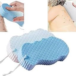 Ultra Soft Bath Body Shower Sponge, Magic Bath Sponge Dead Skin Remover, Super Soft Exfoliating Bath Sponge Painless Scrub Sponge for Adults Children and Pregnant Women-image-31