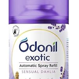DABUR Odonil Exotic Automatic Spray - 225Ml |Sensual Dahlia |2X Long Lasting |Fits all Machines | 2200 Sprays Guaranteed |Lasts Upto 60 Days |Suitable for Washroom, Gym area, Living Room & Office-11