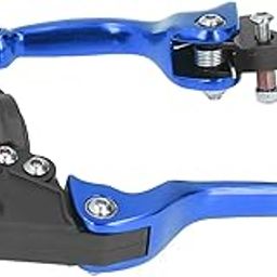 CosmoMart Handlebar, No Trachoma Stomata Folding 1 Set Good Flatness High Hardness Brake Levers Practical for Motorcycle Refitting(Set of Blue)-image-50