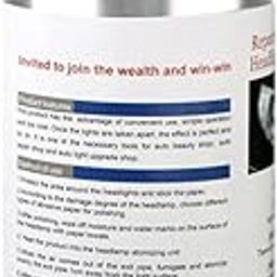 Lyla 800G Headlight Renovation Repairing Liquid Headlamp Polish Cleaner-11
