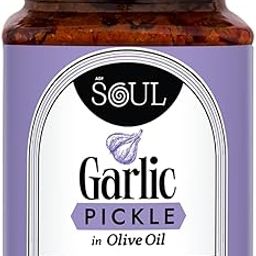 Soul Garlic Pickle in Olive Oil 275 Grams - A Flavorful Blend of Garlic Infused in Premium Olive Oil-image-92
