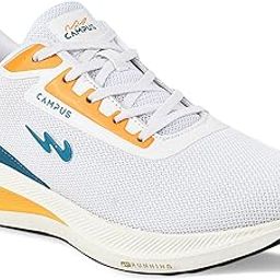 Men's Camp KRIPTO WHT/MSTD Running Shoes 10-UK/India-21