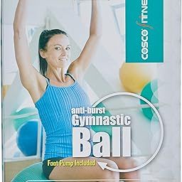 Cosco Anti Burst Gym Ball with Foot Pump-image-31