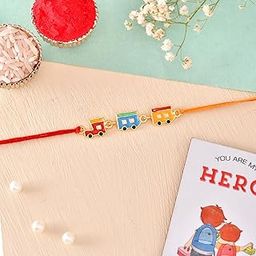 ascension Kids Rakhi for Girls & Boys Rakhi for Brother, Bhai Raksha Bandhan Cartoon Rakhi Kids Rakhi with You are My Hero Fridge Magnet Gift & Roli Tilak-image-58