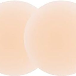 Pasties Silicone-Women's Reusable - Nipple Cover Bra Pad - Adhesive Reusable Nipple Pads - Thin Nipple Cover Pasties(Free-Size) Nude-picture-13