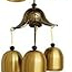 SETHI TRADERS | Metal Wind Chimes for Home Balcony Garden Positive Energy, Home Decor Hanging Long Brass Bells Gifts for Loved Ones 9 Bells-image-14