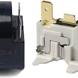 QP2-4R7 3Pin 4.7 Ohm PTC Refrigerator Starter/Start Relay for Vissani Danby Compressor Relay and Refrigerator Overload Protector 1/2HP-picture-12