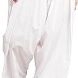 Women's Cotton Farshi Salwar | Plain Solid Loose Fit Ethnic Pants with Drawstring Waist | Traditional Indian Bottomwear |-image-82