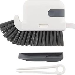 TCCO 3 in 1 Cleaning Brush - Hard Bristle Crevice Cleaning Brush, Multifunctional Gap Cleaning Scrub Brush, Cleaning Tools for Household Use, Kitchen, Bathroom, Window, Vehicle, Faucets, Toilet, Grout-16