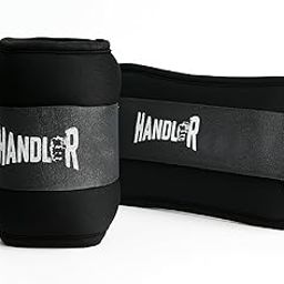 Handler Adjustable Neoprene Ankle Weights – Wrist & Leg Weights for Women, Men, Kids – Strength Training, Walking, Cardio, Pilates, Rehab – Multiple Weight Options (0.5–5 kg) (Black, 0.5 Kg, Set of 2)-15